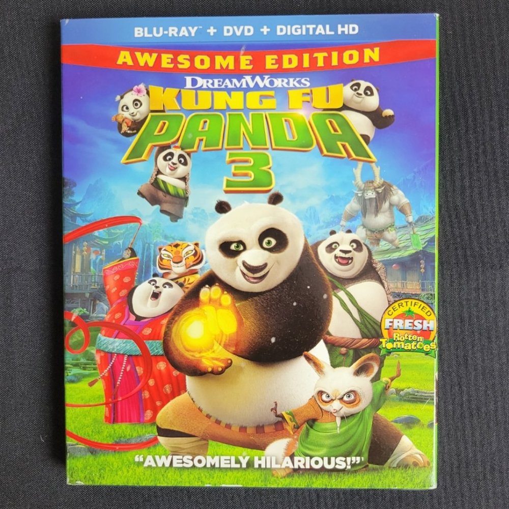Kung Fu Panda 3 BLU-RAY - NEW - sealed in shrinkwrap